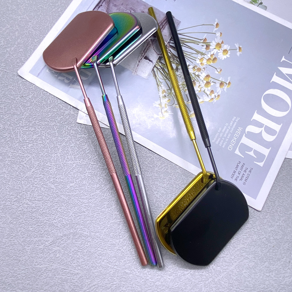 Gardening Tools Long Handle - 1pc Multi Colors Fake Lash Mirror
