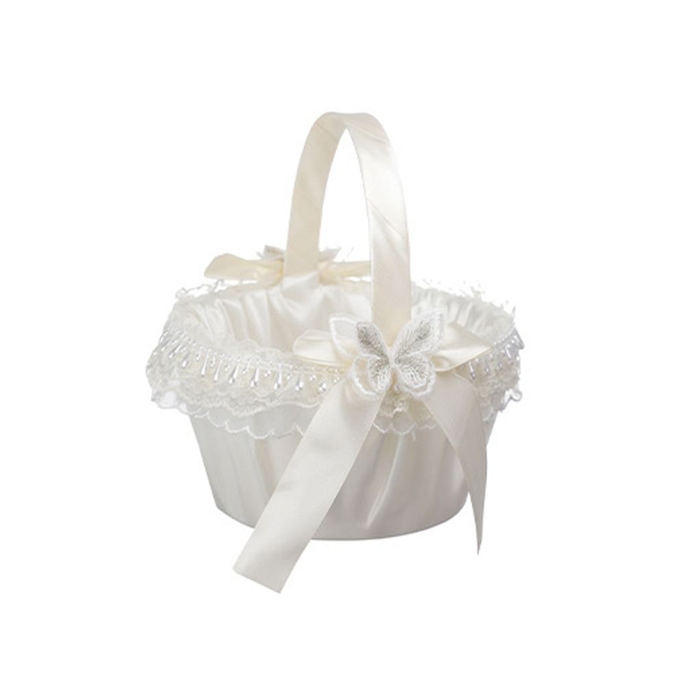 Sweet Lace Wedding Flower Bask - đánh giá và giá Gardening Tools Girls
