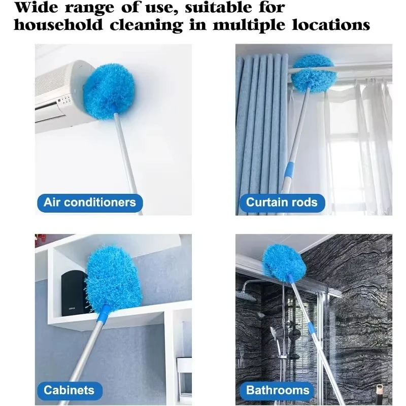 1PC Microfiber Ceiling Fan Dus - đánh giá và giá Gardening Tools Long Handle