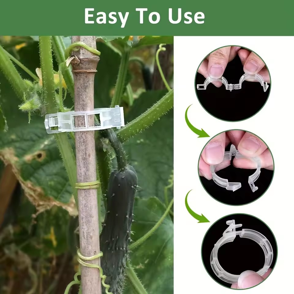 20Pcs Plant Support Clips,Snap - đánh giá và giá Gardening Tools Vegetables