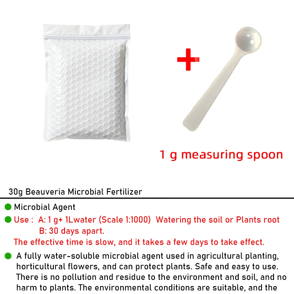 30g Beauveria Microbial Fertil - đánh giá và giá Orchid Potting Mix