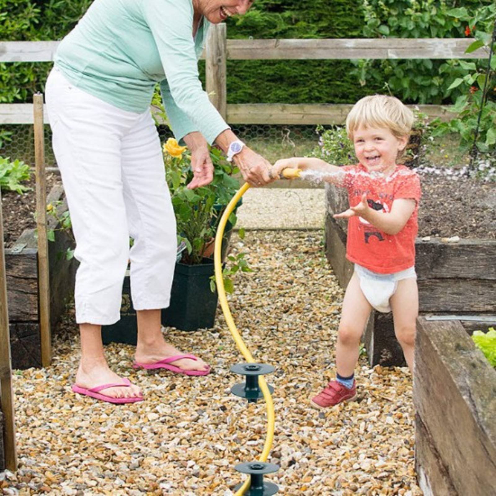 Garden Hose Guide Spike Easy t - đánh giá và giá Gardening Tools Guide