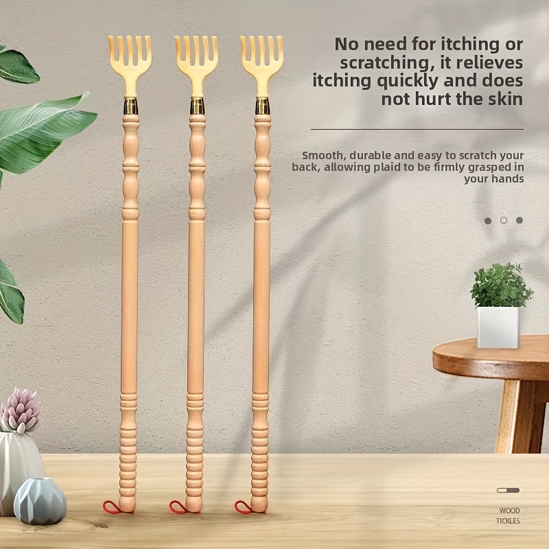 1/2/3pcs Back Scratcher Wooden - đánh giá và giá Gardening Tools Long Handle