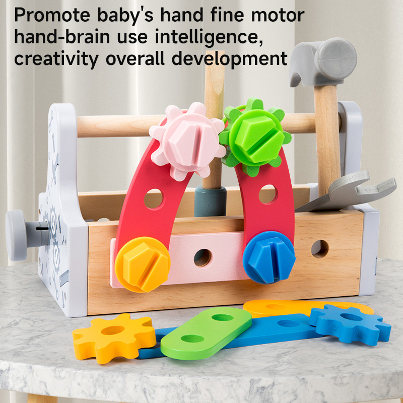 Children Toolbox Wooden Toys D - đánh giá và giá Gardening Tools Kids Set