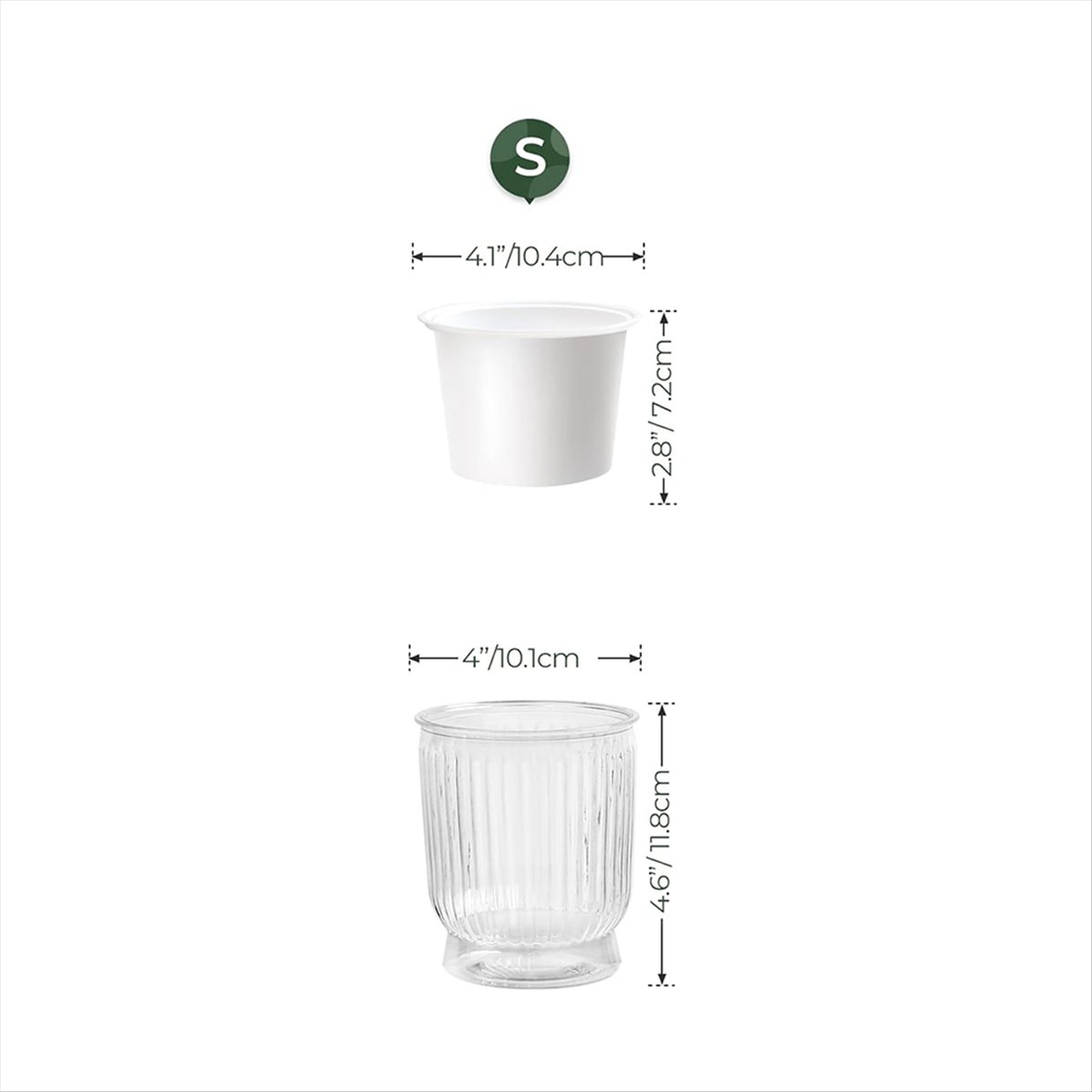 Self Watering Plant Pots, 4 In - đánh giá và giá Self-Watering Planter