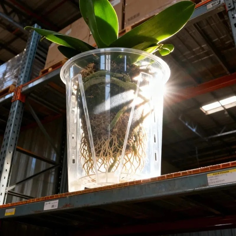 S/M/L/XL Clear Root Control Fl - đánh giá và giá Orchid Potting Mix