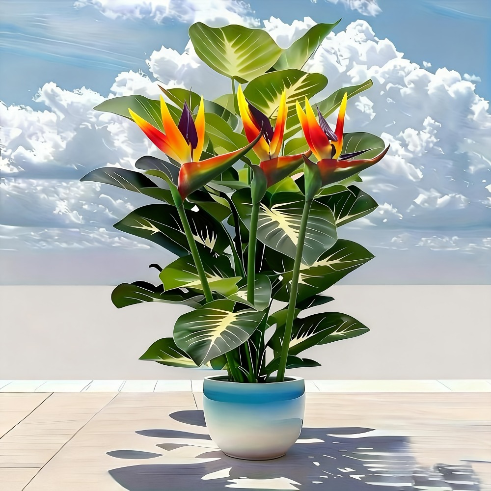Artificial Bird of Paradise an - đánh giá và giá Gardening Tools Store