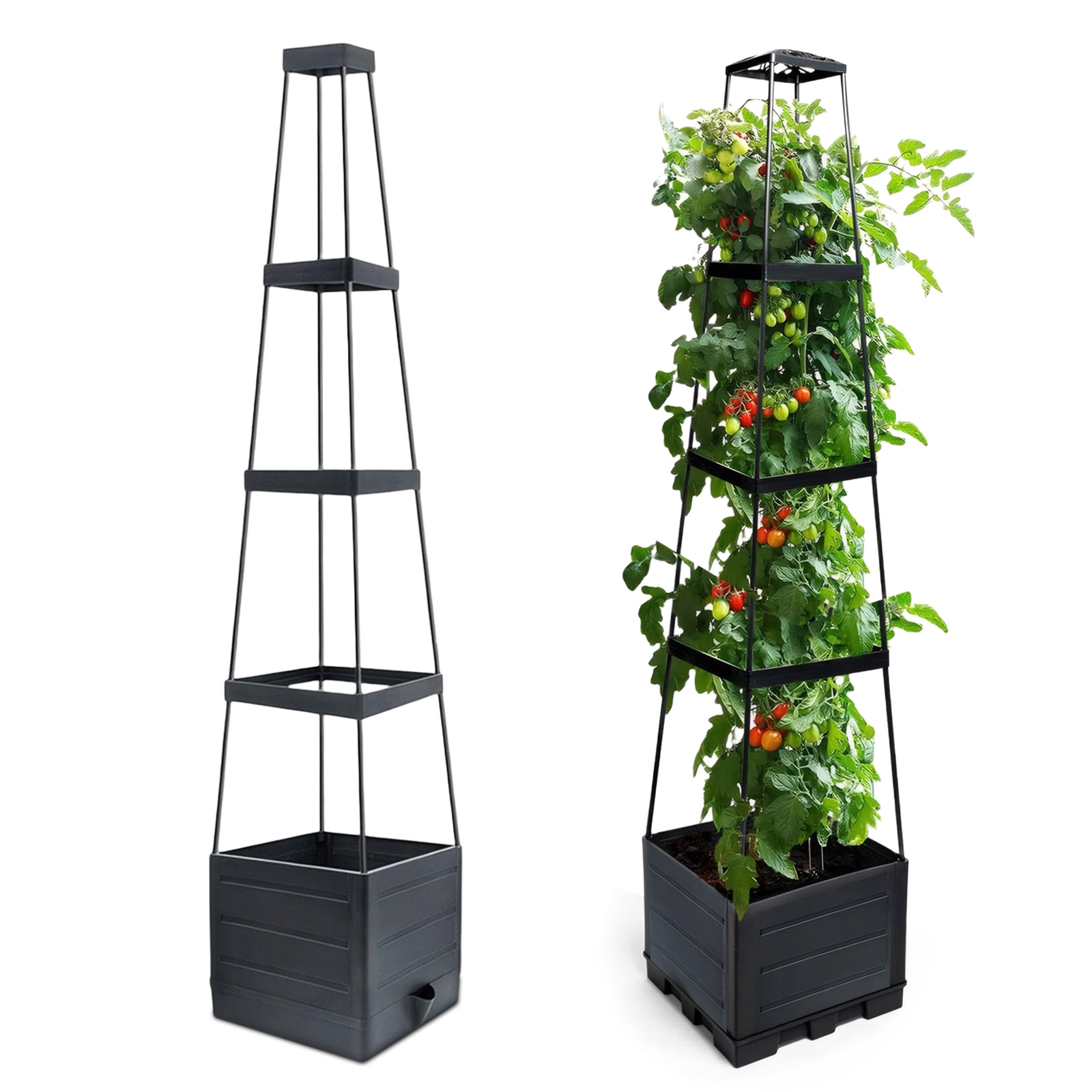 Raised Garden Bed Planter Box  - đánh giá và giá Self-Watering Planter