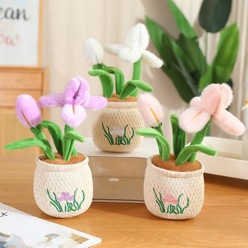 Kawaii Plush Potted Flower Toy - đánh giá và giá Orchid Potting Mix