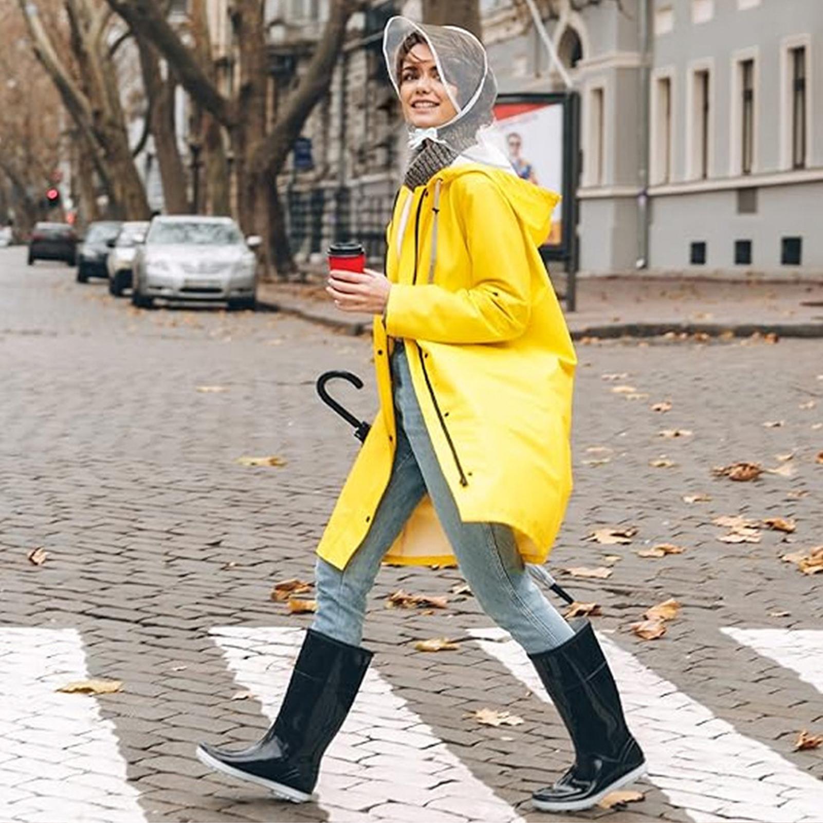 Clear Reusable Waterproof Rain - đánh giá và giá Gardening Tools Store