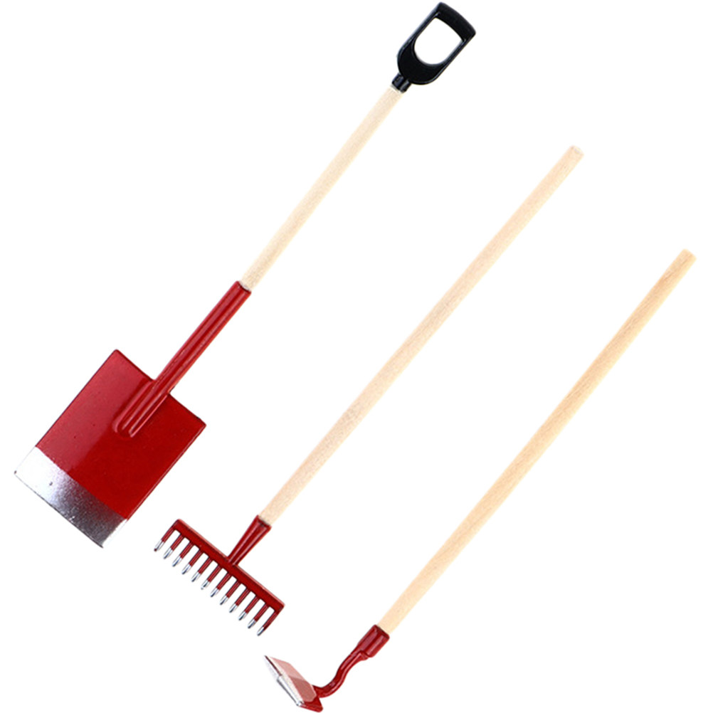3Pcs Miniature House Accessori - đánh giá và giá Gardening Tools Kids Set