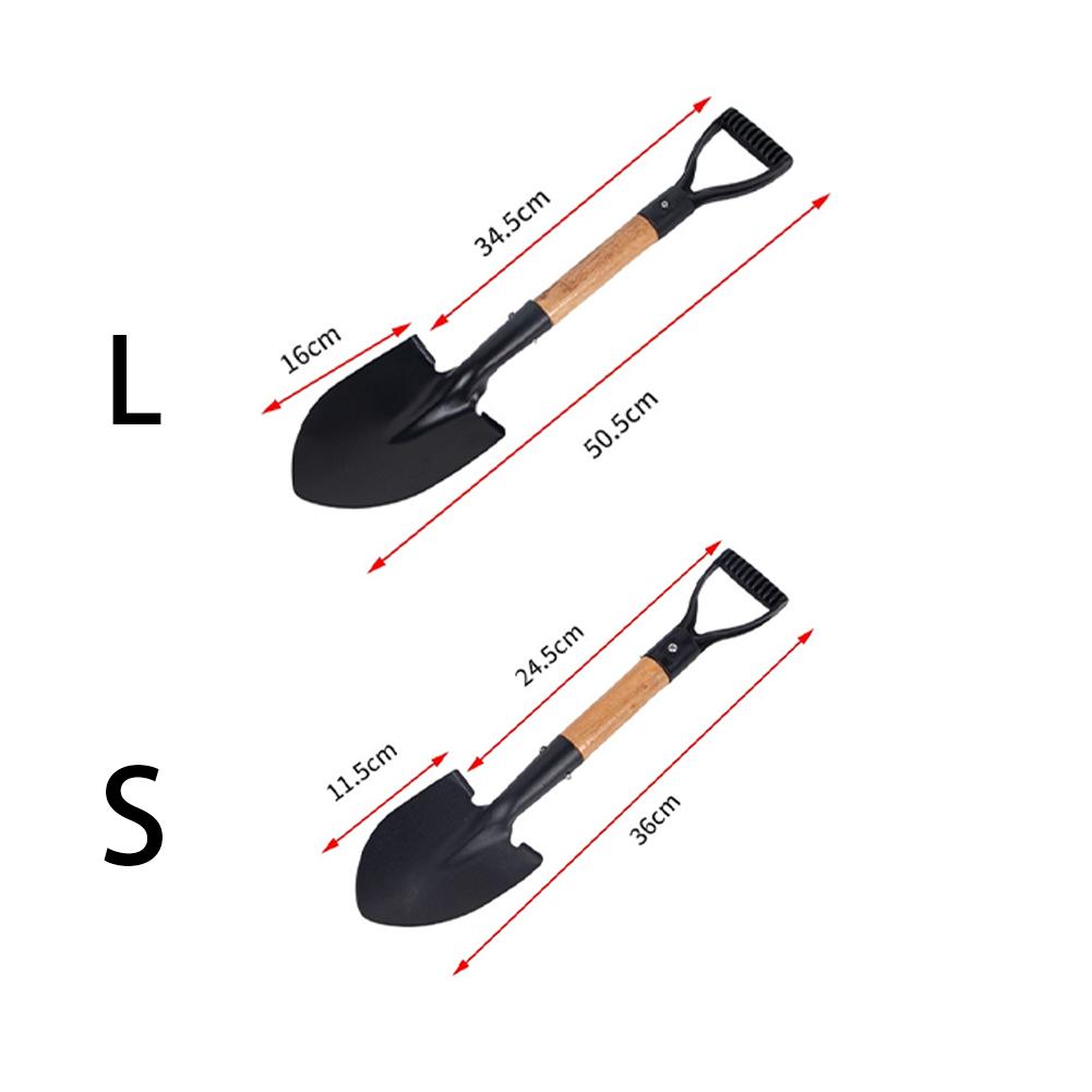 36cm Garden Shovel WIth Wooden - đánh giá và giá Gardening Tools Kids Set
