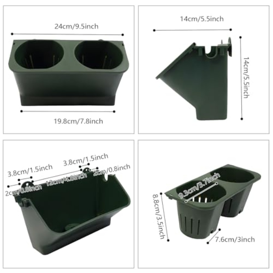 Vertical Wall Planter For Balc - đánh giá và giá Self-Watering Planter