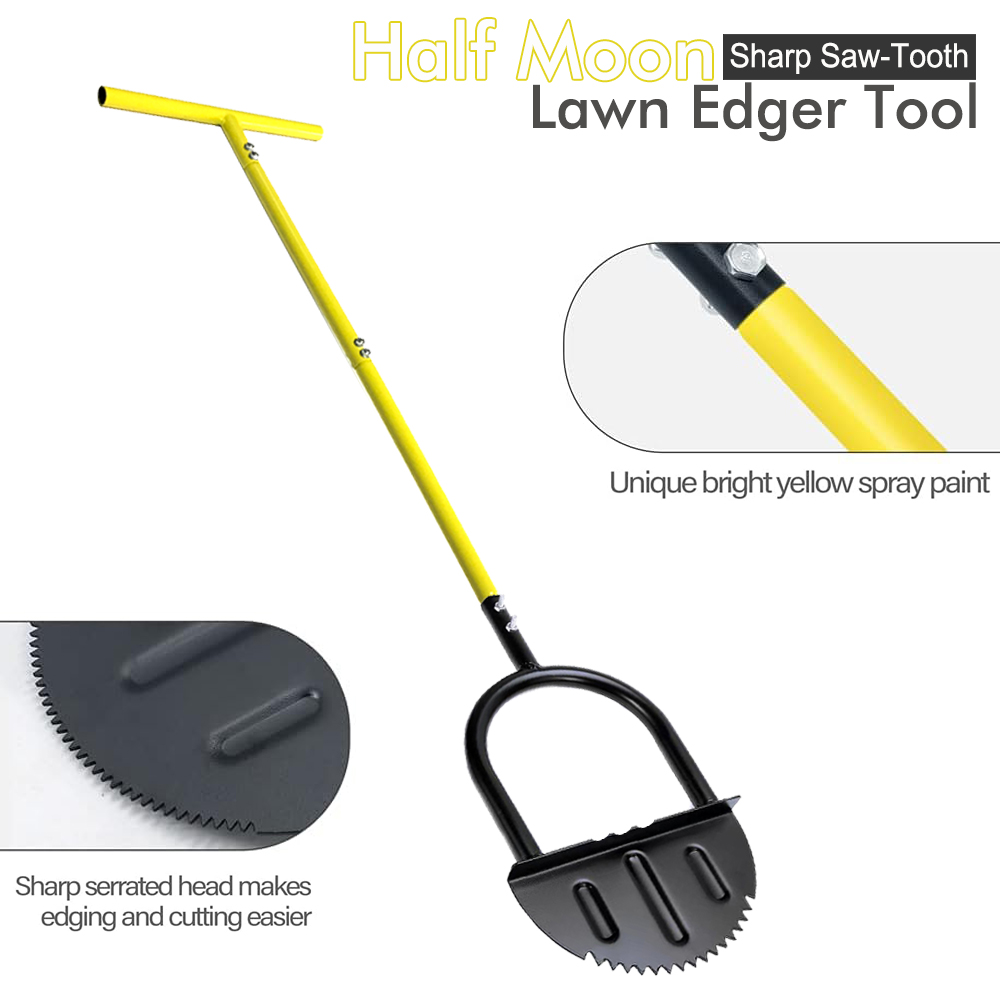Half Moon Lawn Edger with Long - đánh giá và giá Gardening Tools Long Handle